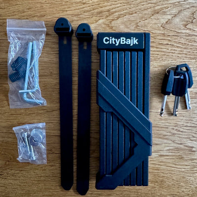 Citybajk Lock – sklopiva brava za bicikl 115 cm